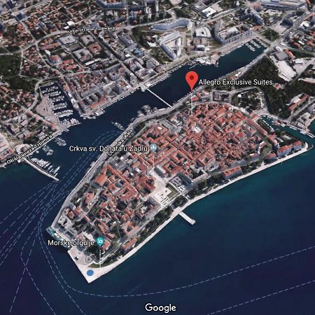 Allegro Exclusive Suites Old Town Center Zadar Buitenkant foto