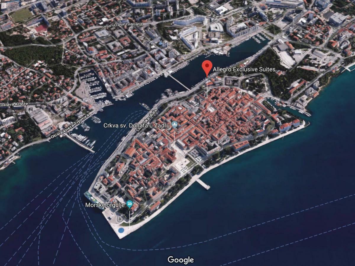 Allegro Exclusive Suites Old Town Center Zadar Buitenkant foto